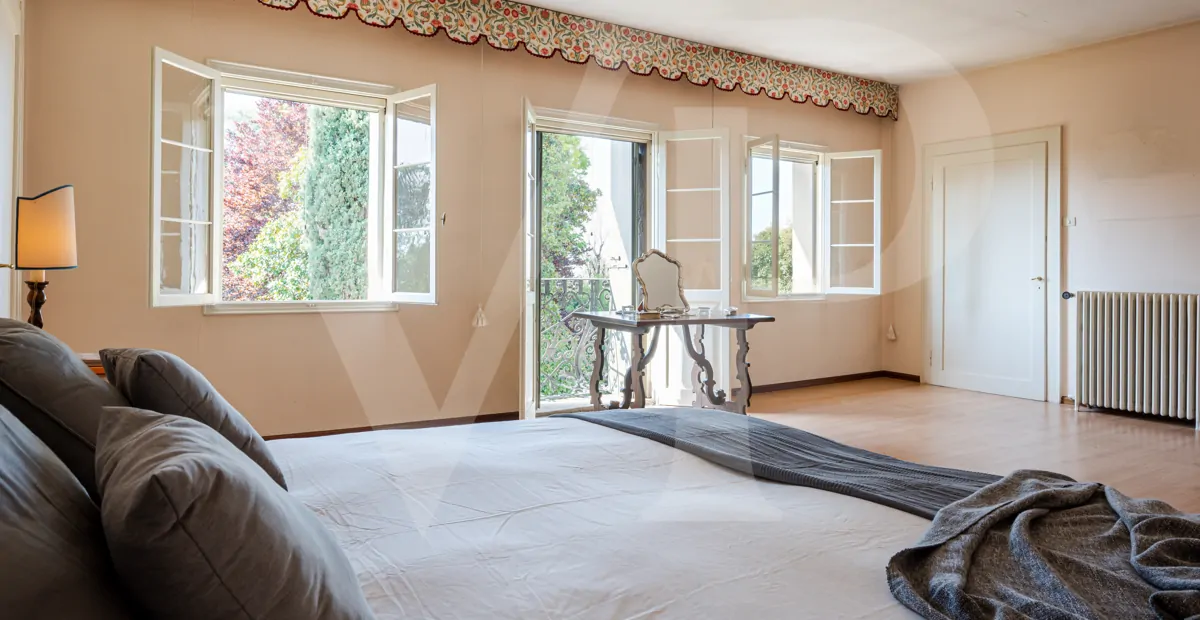 Venezianische Villa aus dem 16.
am Fuße der Burg von Asolo