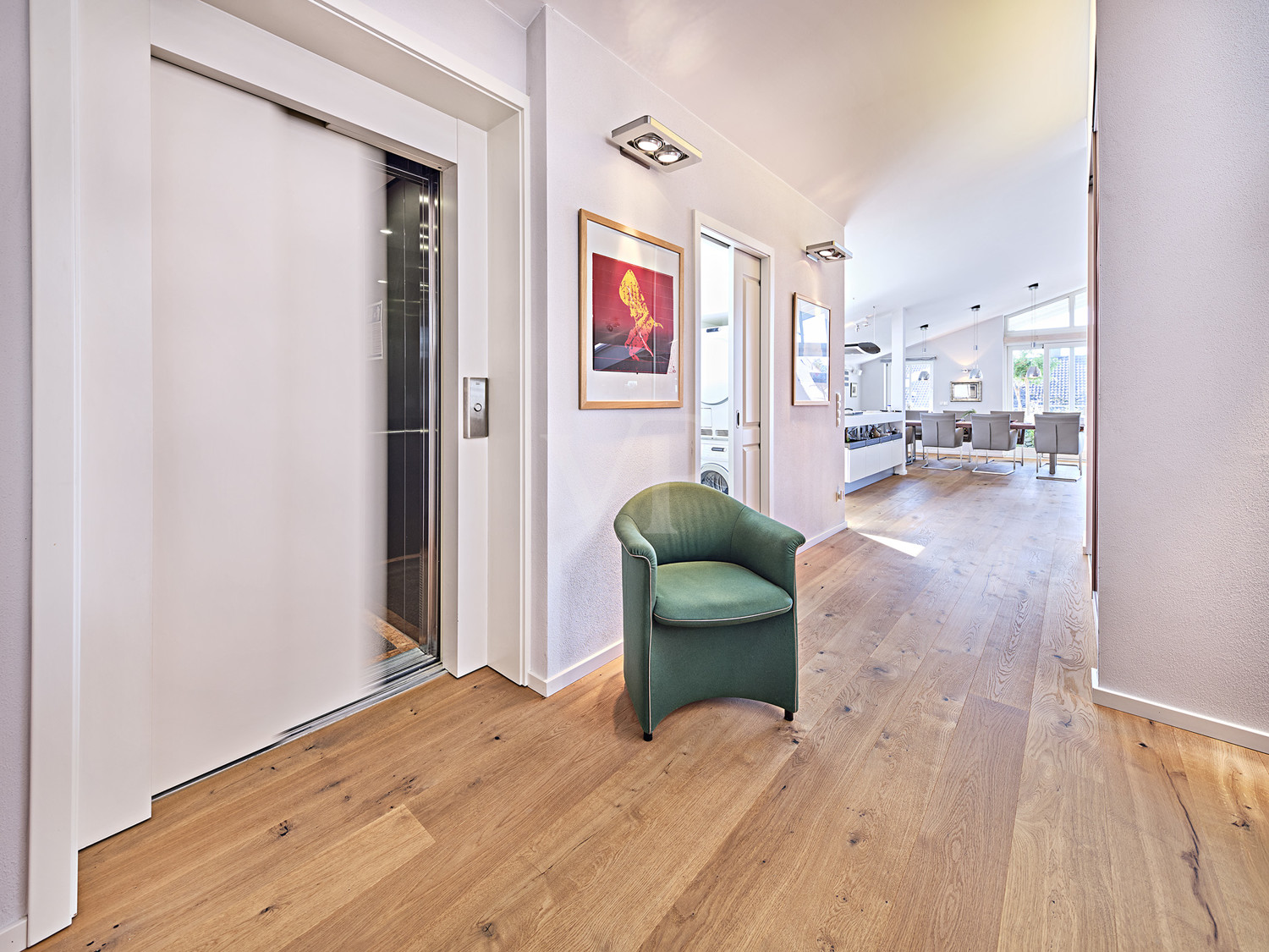 Aufzug direkt in die Wohnung