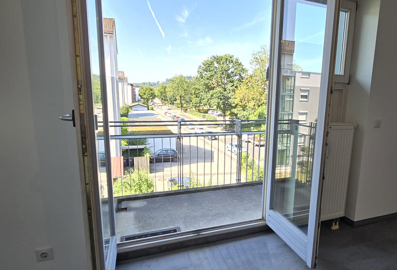 Blick aus Wohnbereich
