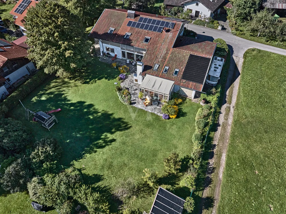 große Fläche - Vogelperspektive