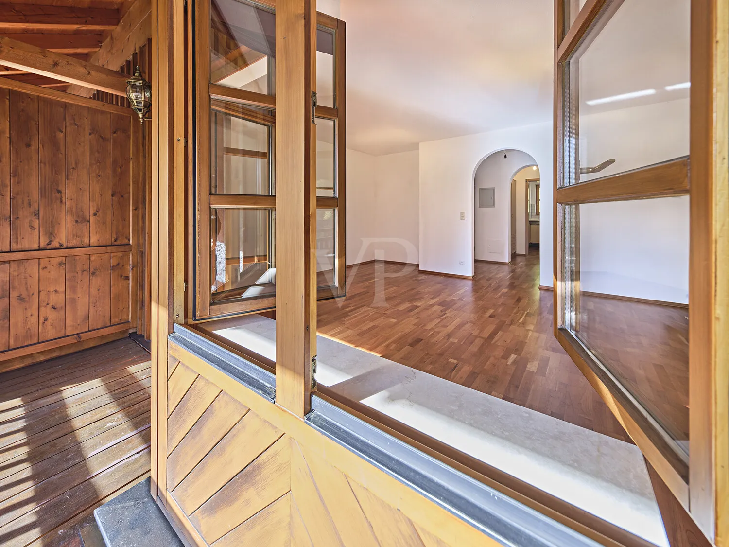 Blick ins Wohnzimmer