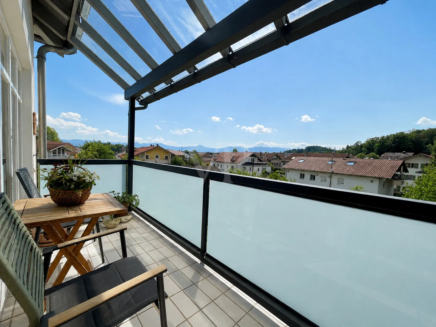 Balkon groß