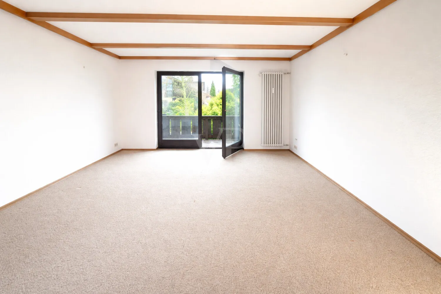 Wohnzimmer mit BalkonZugang