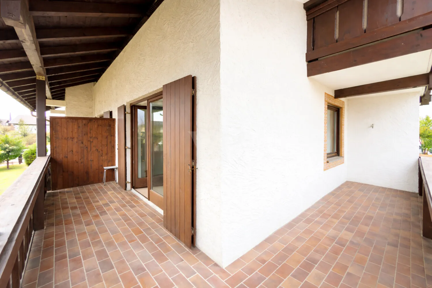 Großer Balkon
