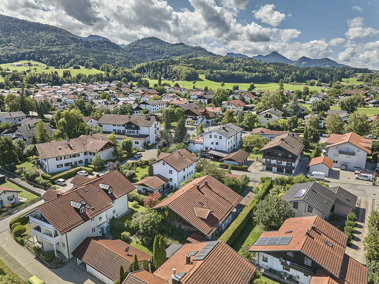 Umgebung Bernau mit Blick Berge