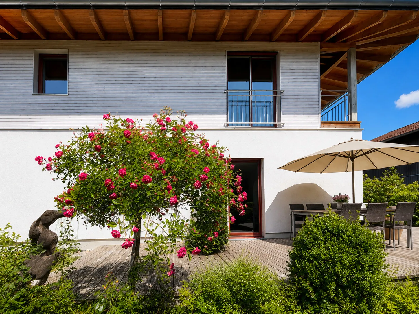 Terrasse gerade