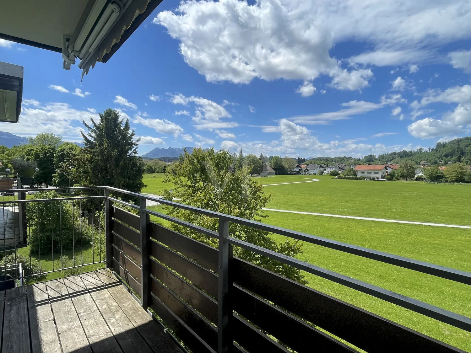 Bergblick vom Balkon