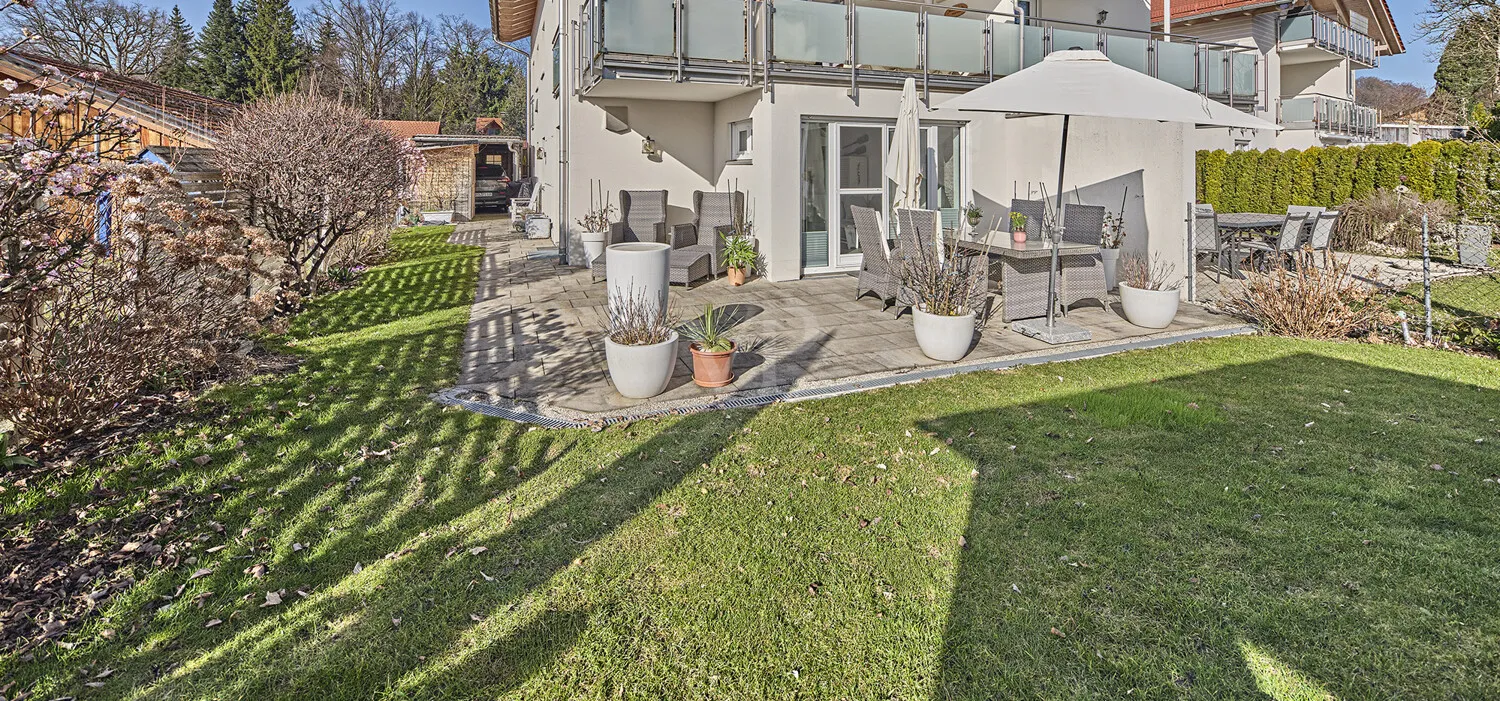 Erdgeschosswohnung mit Garten