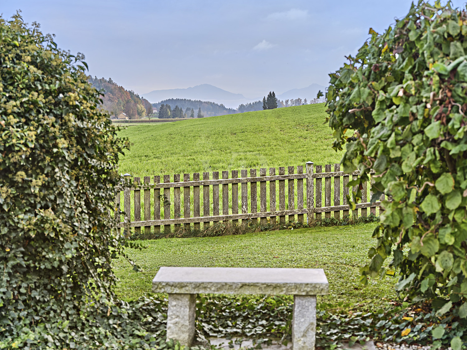 herrlicher Weitblick auf die Berge