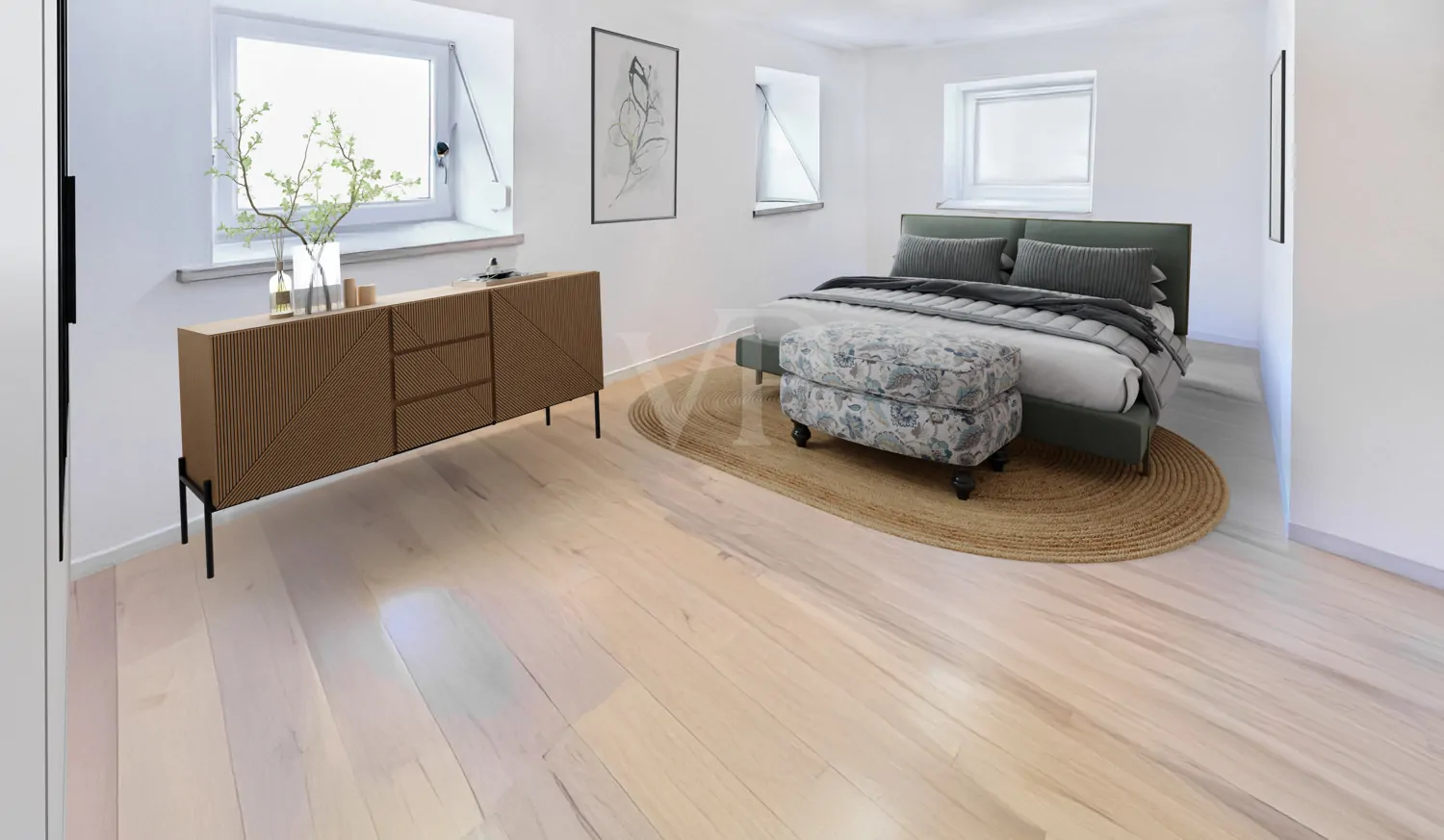 Gestaltungsbeispiel Schlafzimmer