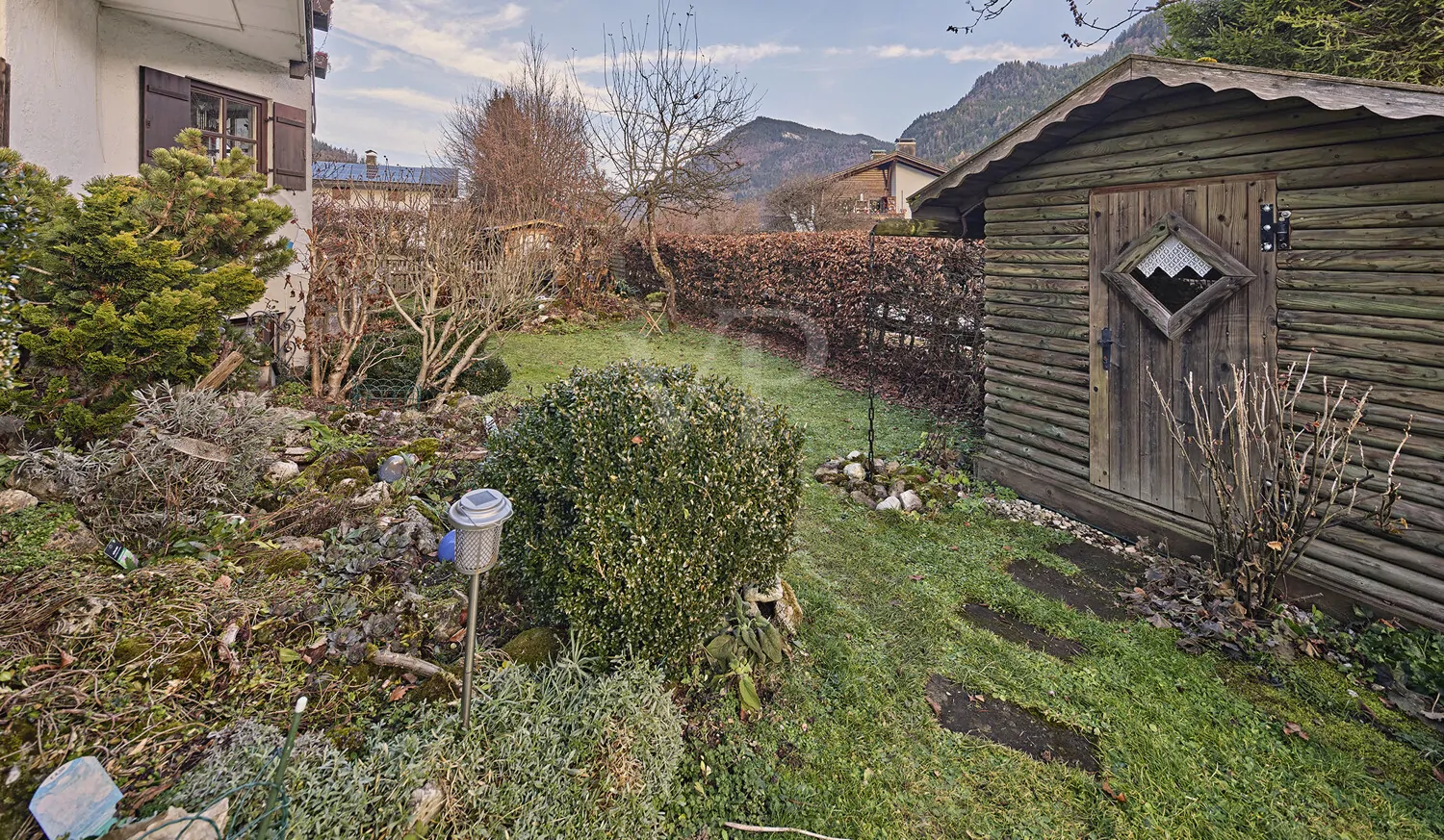 Grundstücksanteil mit Bergblick