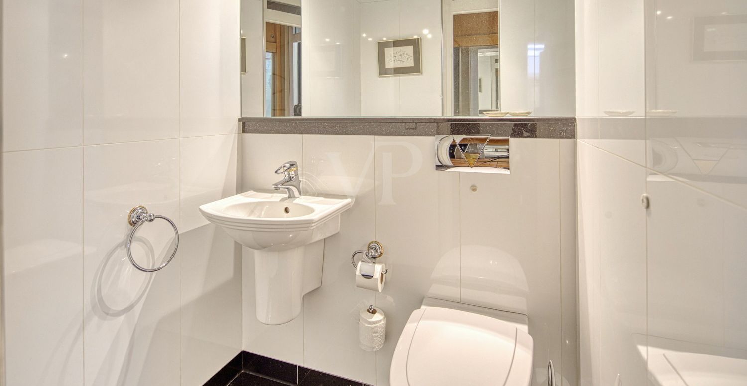 Gäste-WC im Erdgeschoss