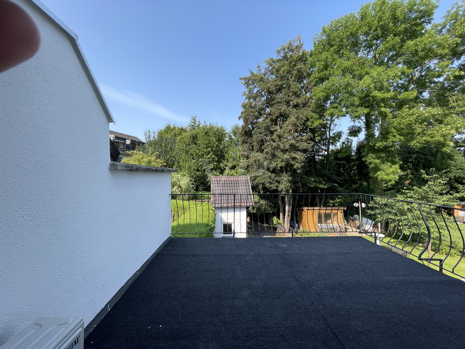 Balkon im Obergeschoss