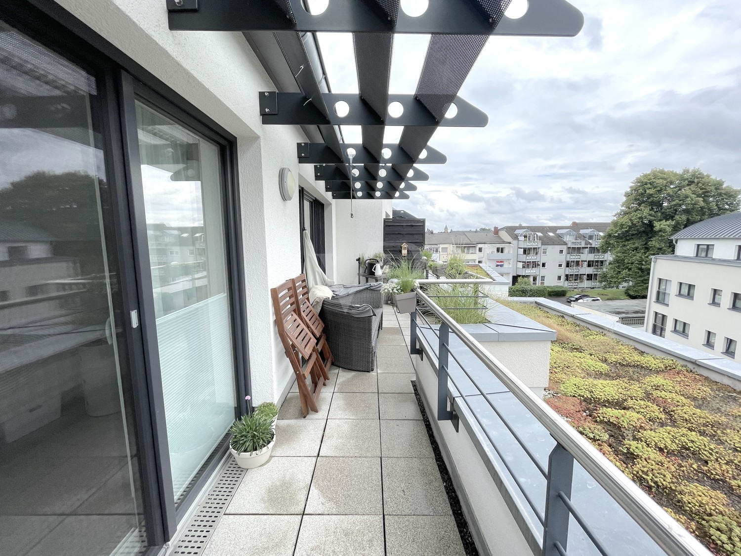 Balkon (Musterwohnung)