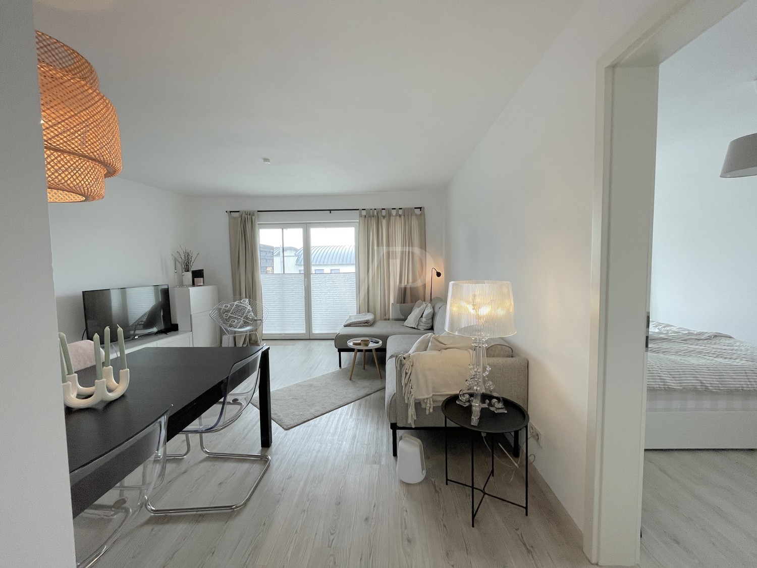 Wohnzimmer (Musterwohnung)