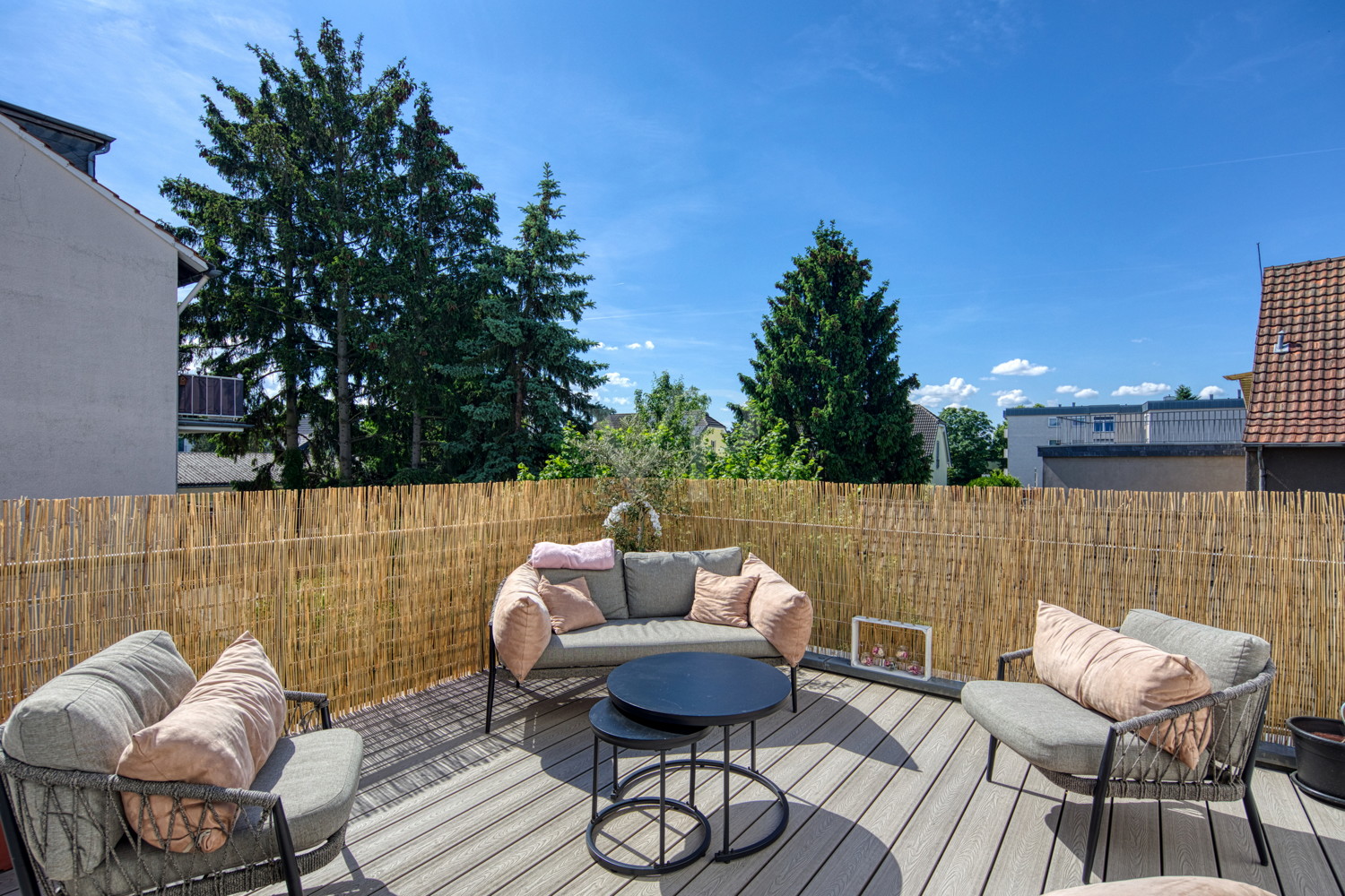 Dachterrasse im Obergeschoss