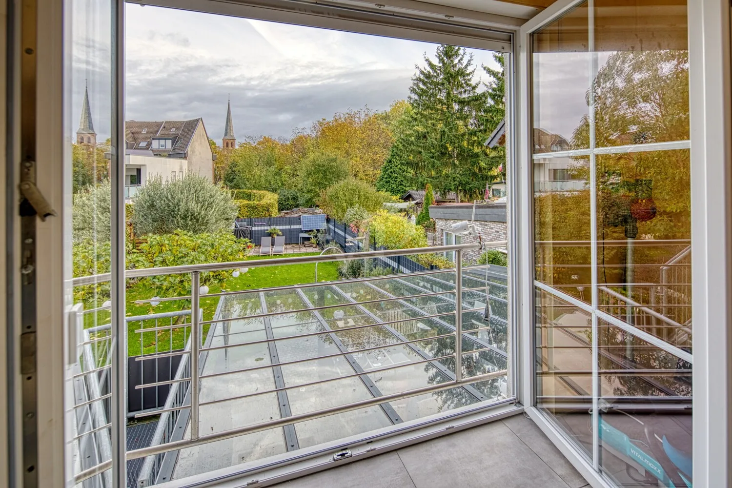 Aussicht in den Garten