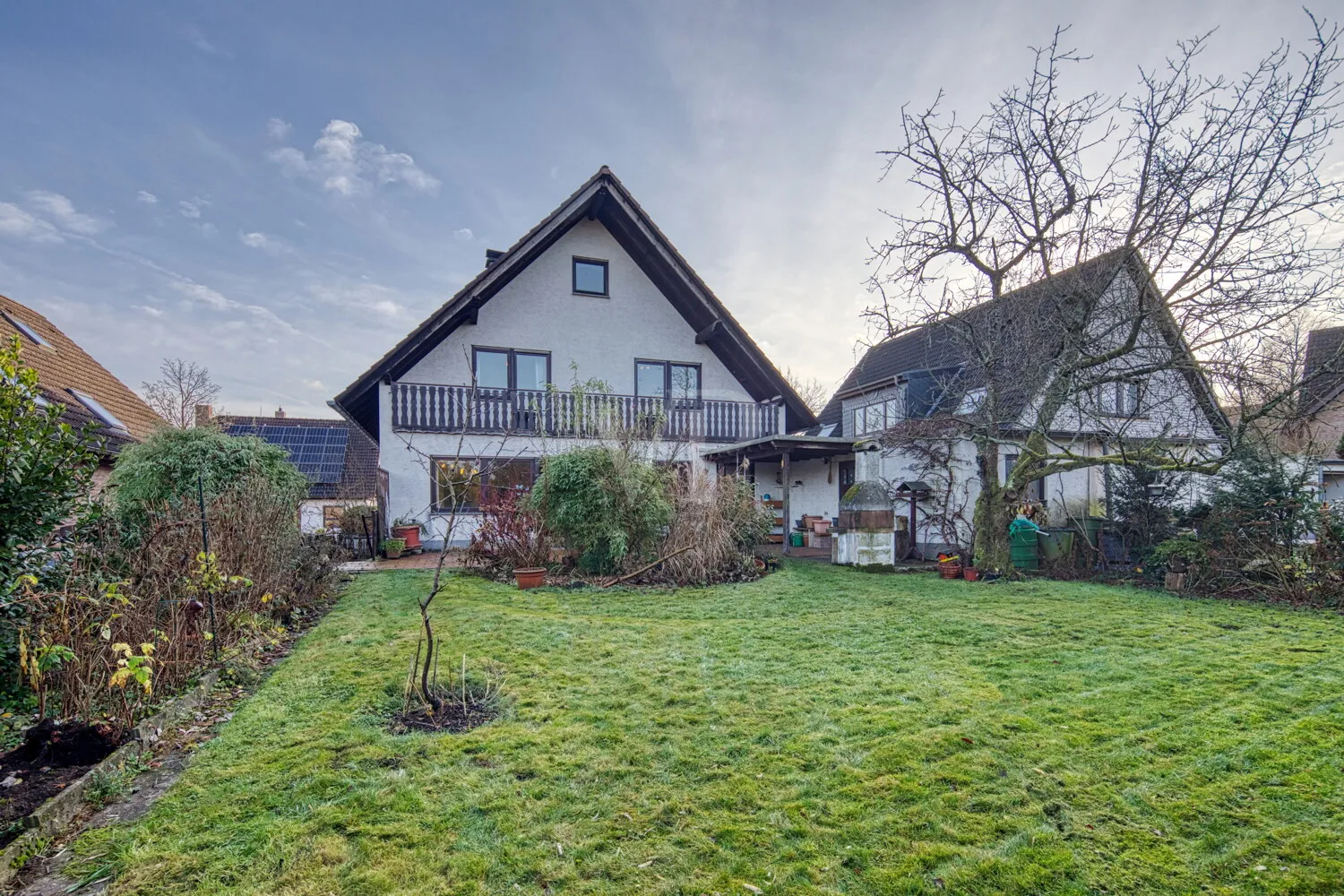 Garten Hinteransicht