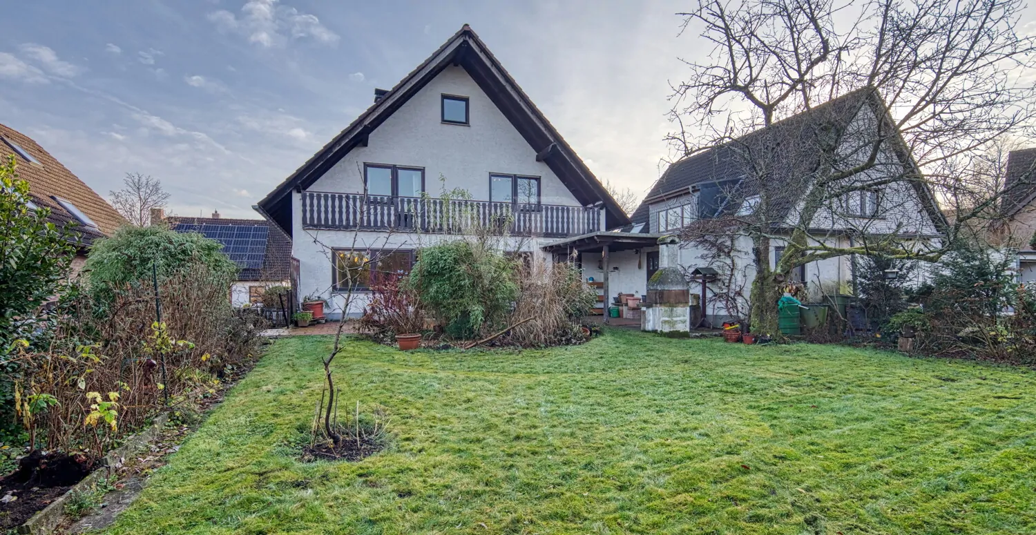 Garten Hinteransicht