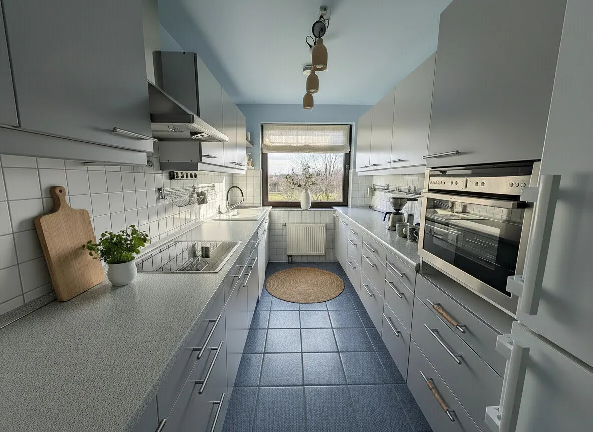 Einrichtungsbeispiel Küche (KI-generiert)