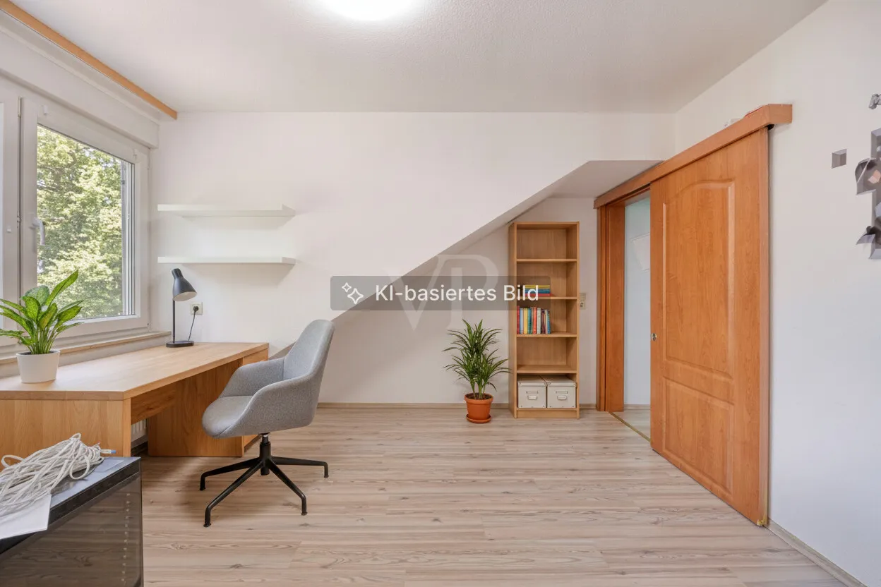 Arbeitszimmer Dachgeschoss