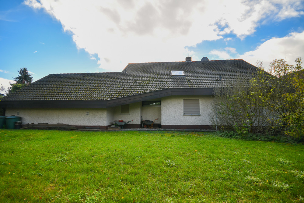 Rückseite des Hauses