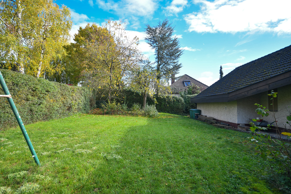 Blick in den hinteren Garten Richtung Osten