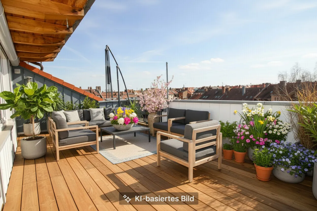 Dachterrasse KI