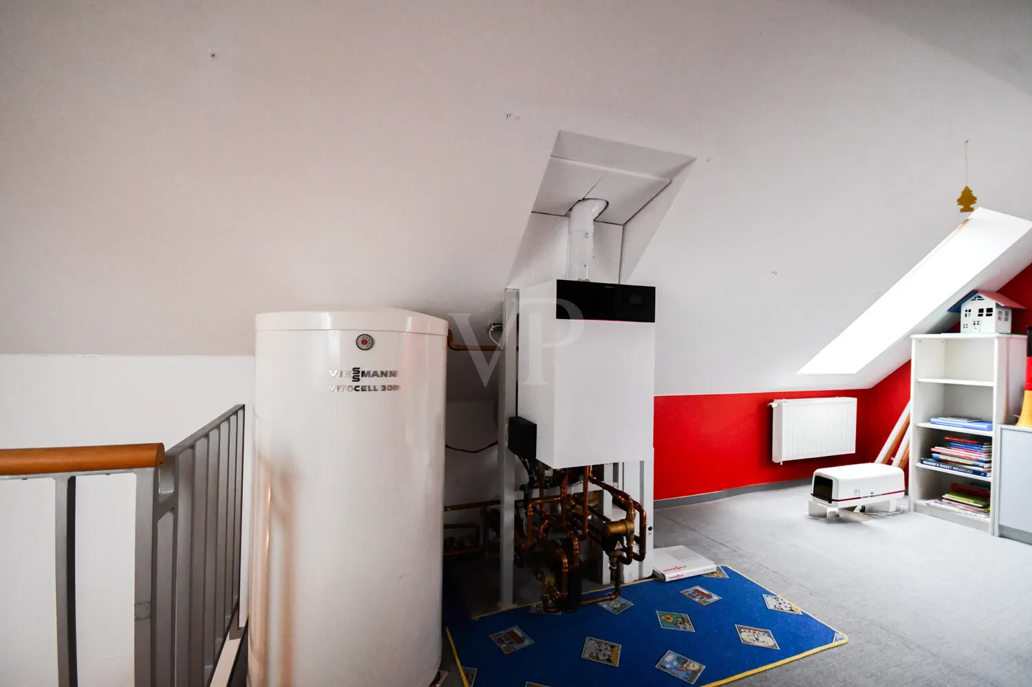 Dachgeschoss Heizung