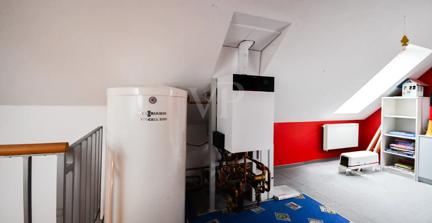 Dachgeschoss Heizung