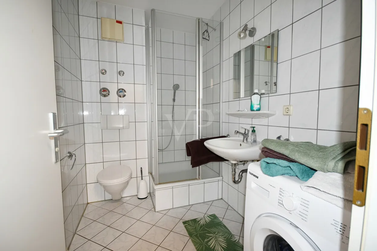 innenliegendes Badezimmer
