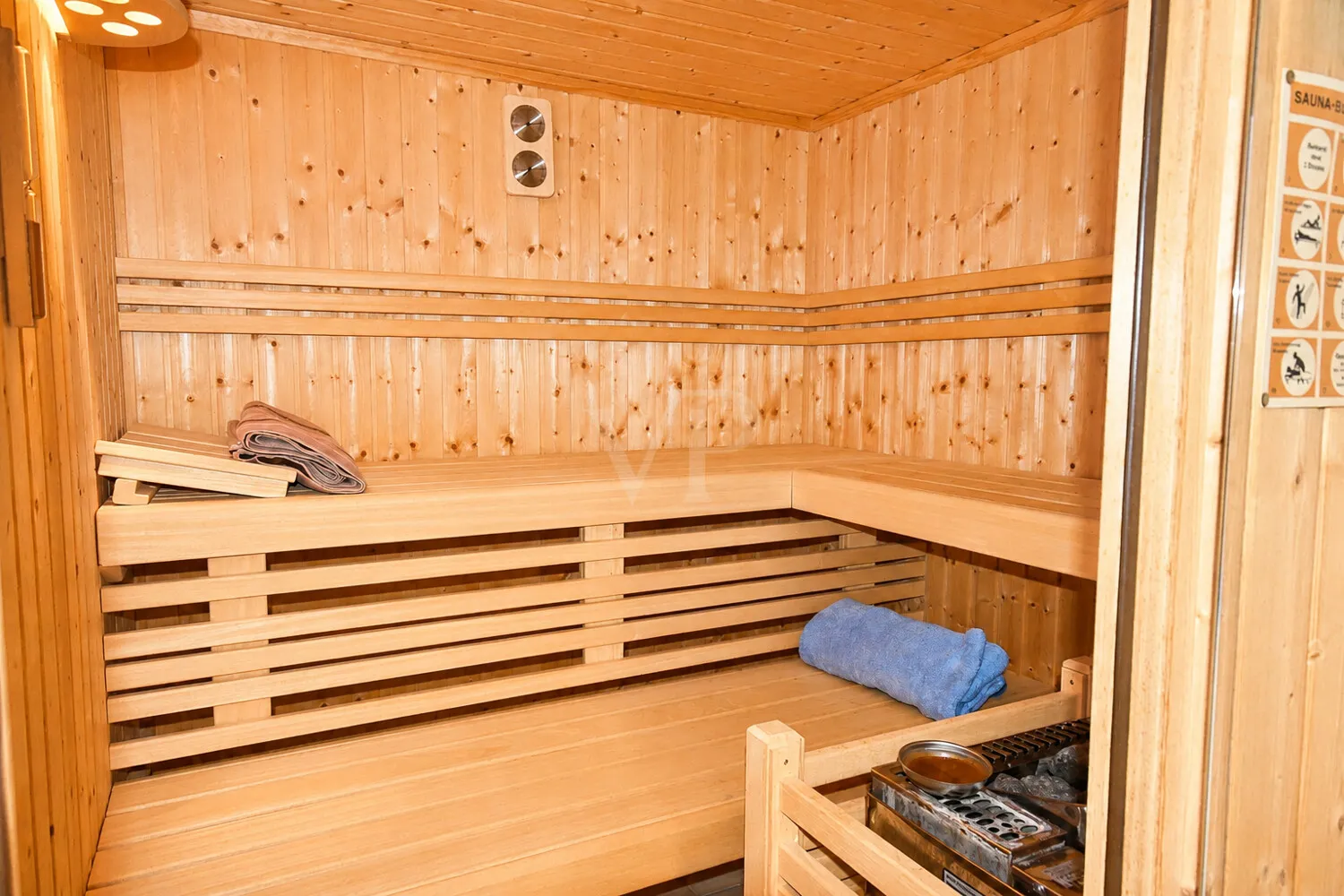 Sauna im Keller