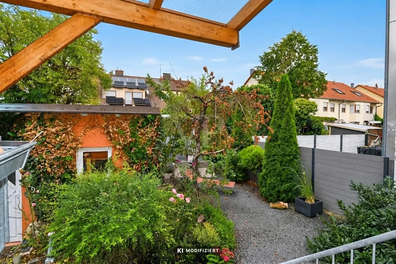Blick in den Garten