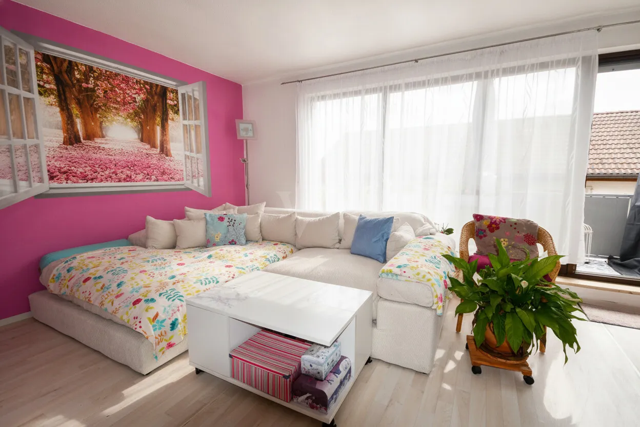 VON POLL | Helle 1-Zimmer-Wohnung mit Balkon zur Miete - Photo 2