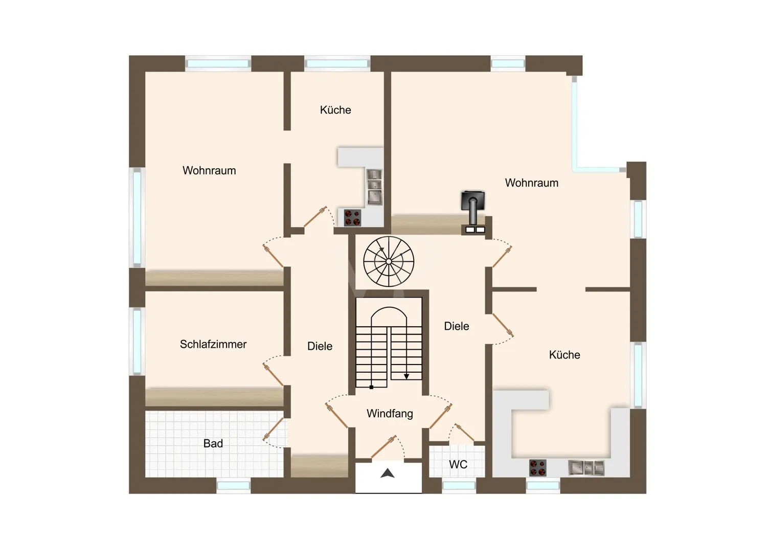 Grundriss Erdgeschoss