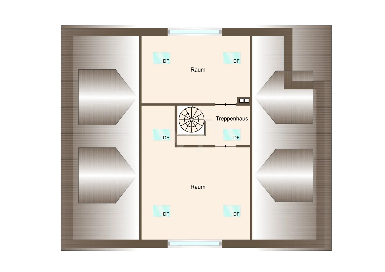 Grundriss Dachgeschoss