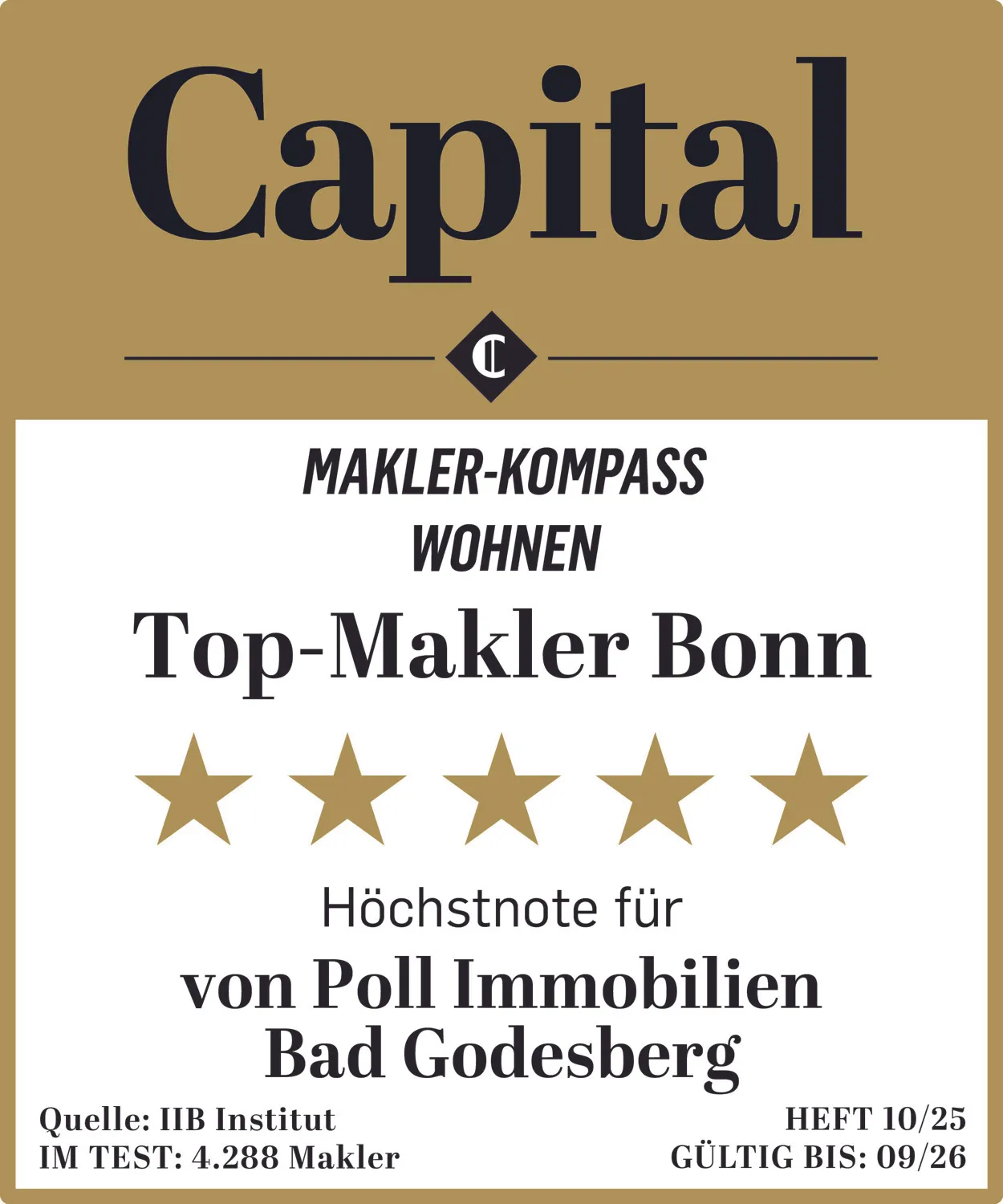 5 Sterne Makler