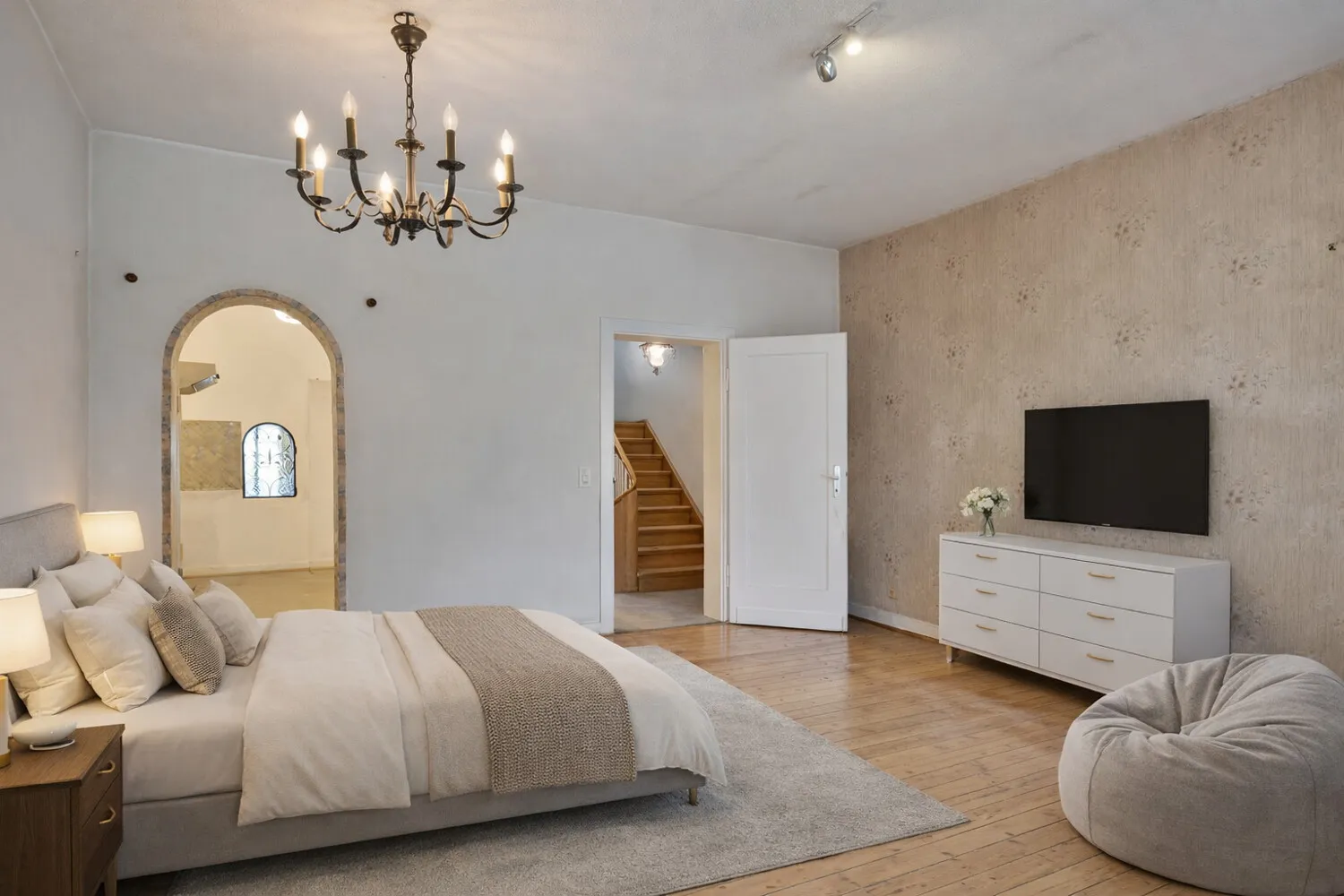 Einrichtungsbeispiel Schlafzimmer