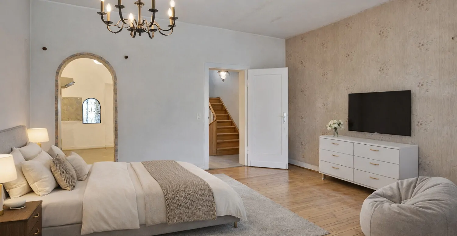 Einrichtungsbeispiel Schlafzimmer