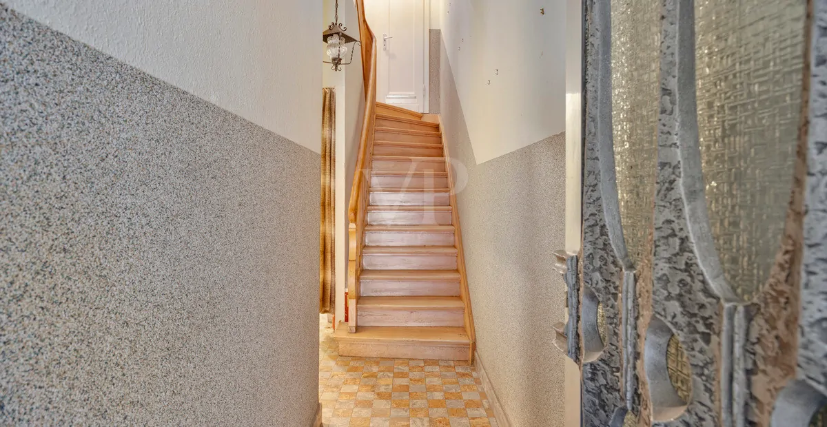 Der erste Blick in das Treppenhaus