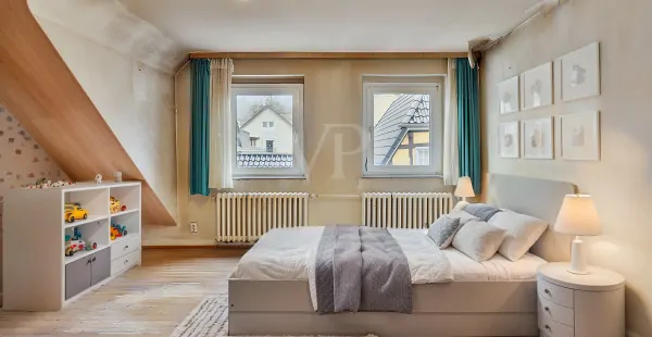 Wohnbeispiel - Kinderzimmer im Dachgeschoss