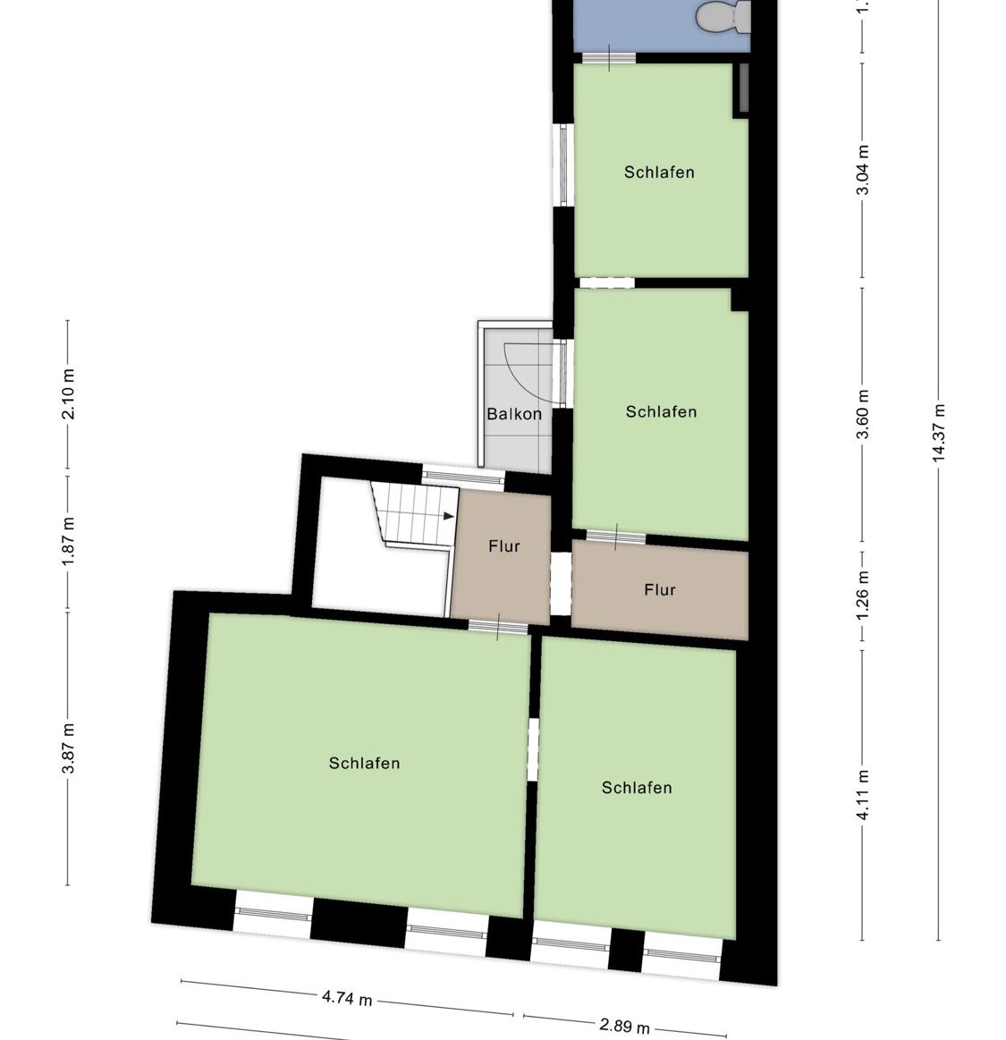 Grundriss OG