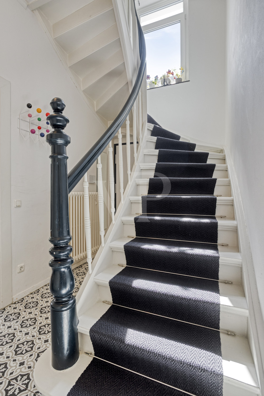 Treppe ins Obergeschoss