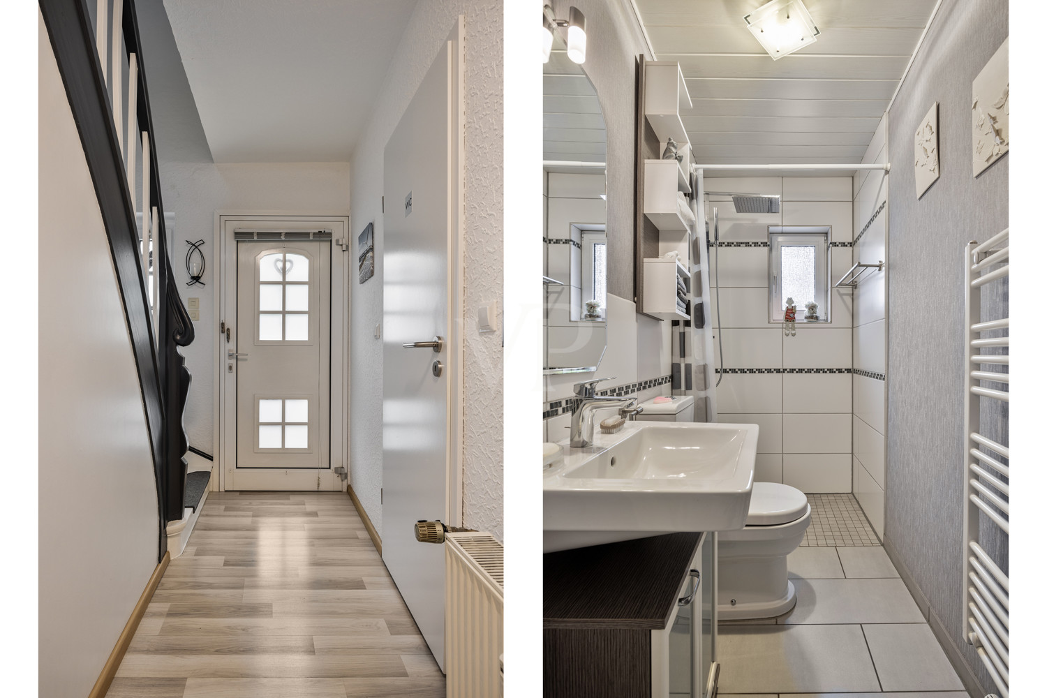 Eingangsbereich / Badezimmer