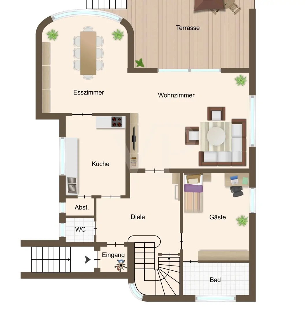 Grundriss Erdgeschoss