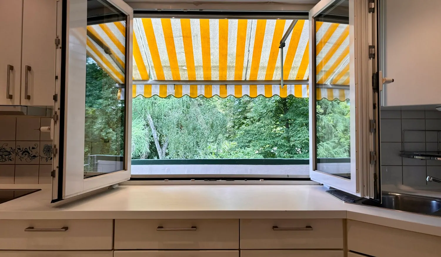 Ausblick Küchenfenster