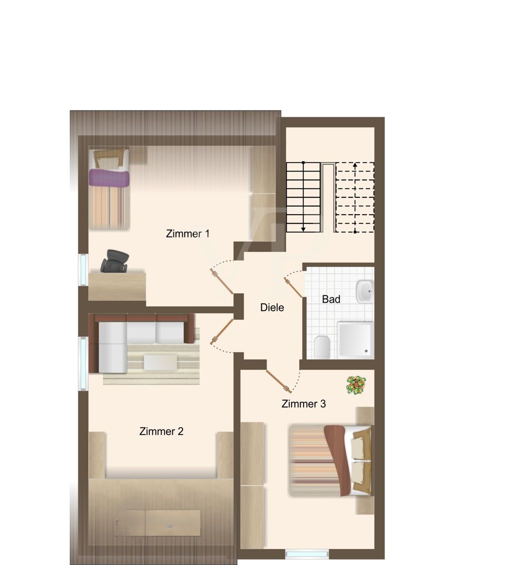 Grundriss Dachgeschoss