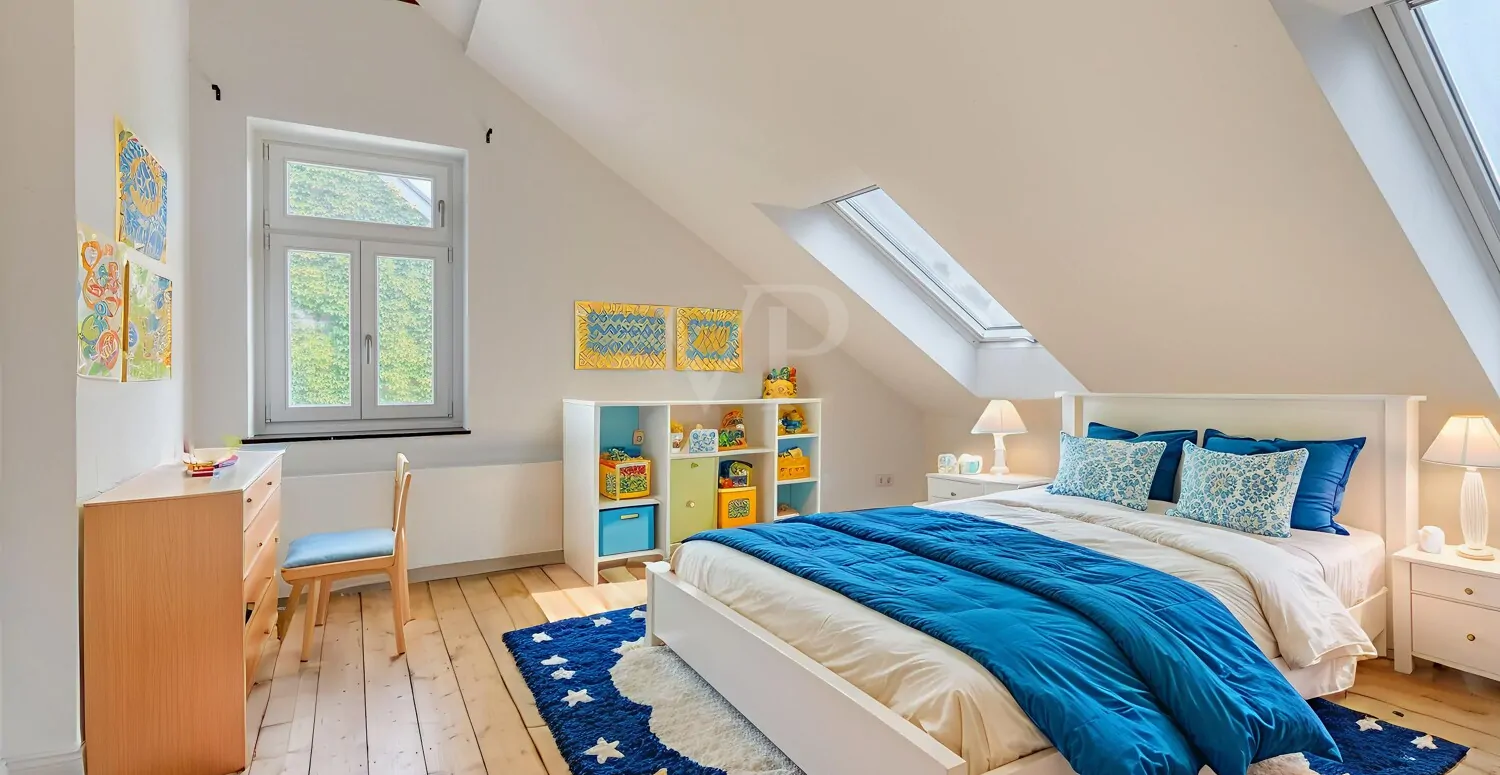 Raum 3 DG mit Möblierungsbeispiel