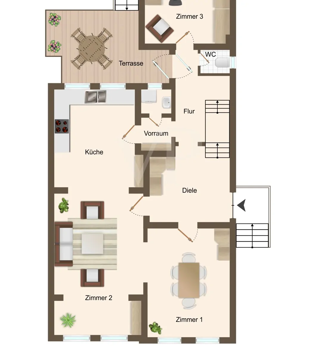 Grundriss Erdgeschoss