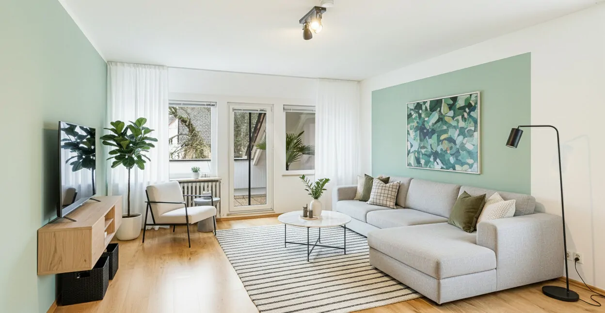 Wohnbereich / Einrichtungsbeispiel